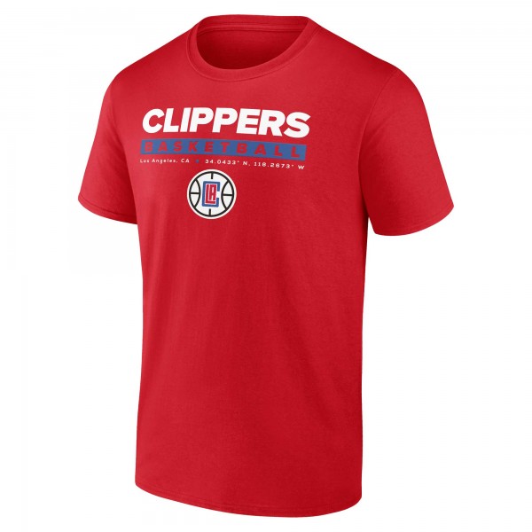 Футболка и футболка с длинным рукавом LA Clippers - Red/Royal