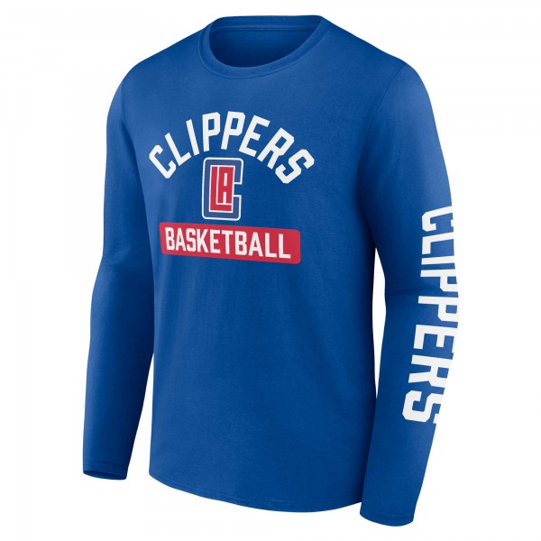 Футболка и футболка с длинным рукавом LA Clippers - Red/Royal