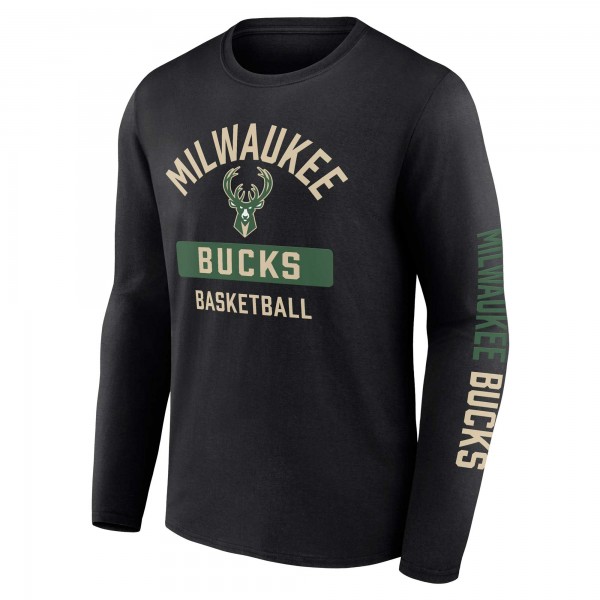 Milwaukee Bucks Fanatics Hunter Green/Black Two-Pack Just Net Combo Set