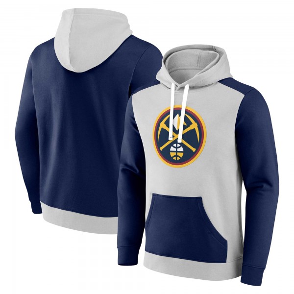 Толстовка Denver Nuggets Arctic Colorblock - Gray/Navy