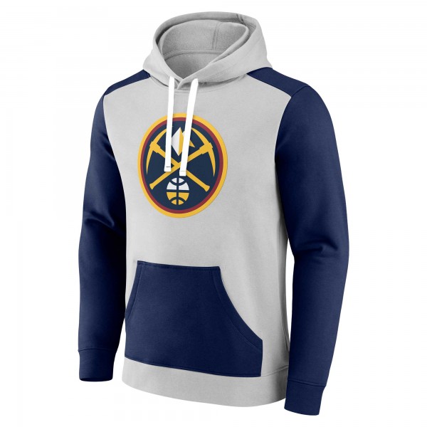 Толстовка Denver Nuggets Arctic Colorblock - Gray/Navy