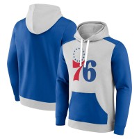 Толстовка Philadelphia 76ers Arctic Colorblock - Gray/Royal