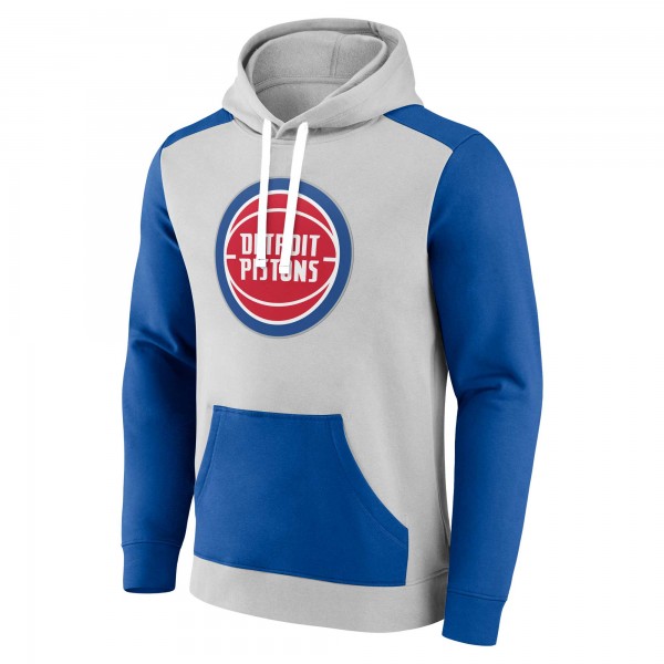 Толстовка Detroit Pistons Arctic Colorblock - Gray/Blue