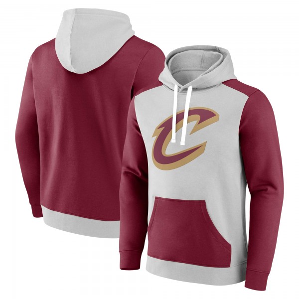 Толстовка Cleveland Cavaliers Arctic Colorblock - Gray/Wine