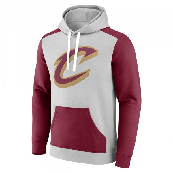 Толстовка Cleveland Cavaliers Arctic Colorblock - Gray/Wine