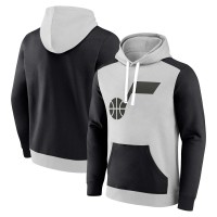 Толстовка Utah Jazz Arctic Colorblock - Gray/Black