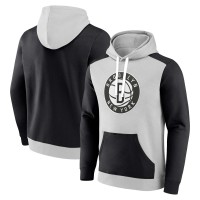 Толстовка Brooklyn Nets Arctic Colorblock - Gray/Black