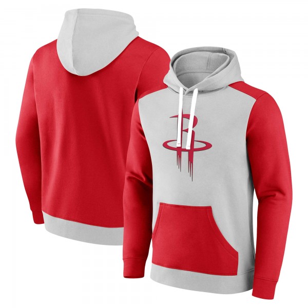 Толстовка Houston Rockets Arctic Colorblock - Gray/Red