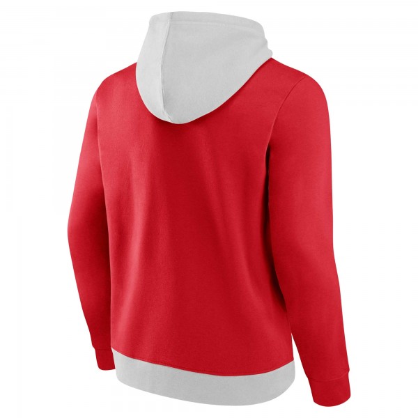 Толстовка Houston Rockets Arctic Colorblock - Gray/Red