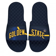 Шлепки Golden State Warriors ISlide Youth Split Statement Design - Navy