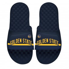 Шлепки Golden State Warriors ISlide Youth Stripe Statement Design - Navy