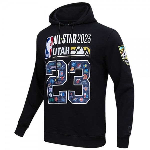 Толстовка Pro Standard Unisex 2023 NBA All-Star Game Chenille Fleece - Black