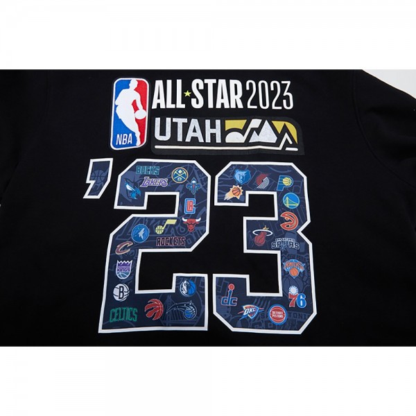 Толстовка Pro Standard Unisex 2023 NBA All-Star Game Chenille Fleece - Black