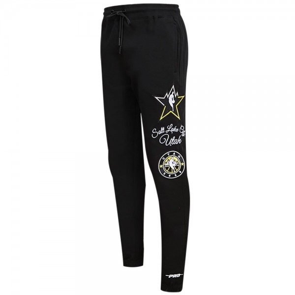 Спортивные штаны Pro Standard Unisex 2023 NBA All-Star Game Chenille Fleece - Black