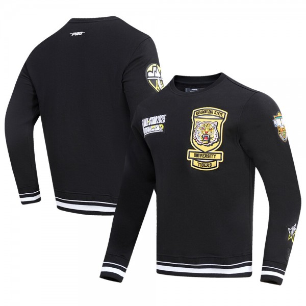 Кофта Grambling Tigers Pro Standard Unisex 2023 NBA All-Star Game x HBCU Classic Chenille - Black
