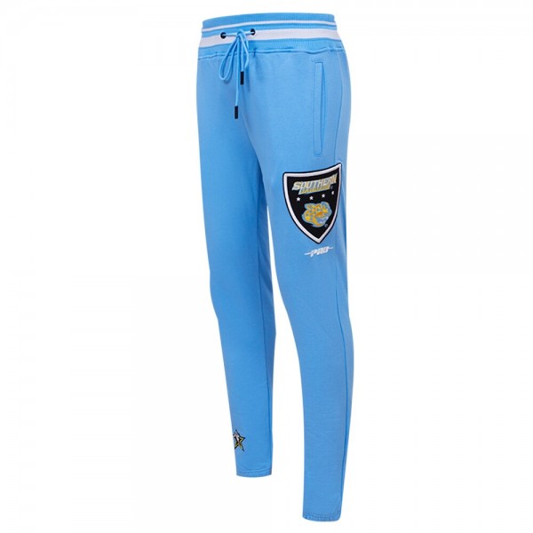 Спортивные штаны Southern University Jaguars Pro Standard Unisex 2023 NBA All-Star Game x HBCU Classic Chenille - Light Blue