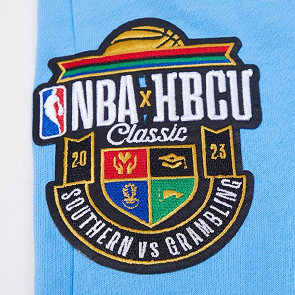 Спортивные штаны Southern University Jaguars Pro Standard Unisex 2023 NBA All-Star Game x HBCU Classic Chenille - Light Blue