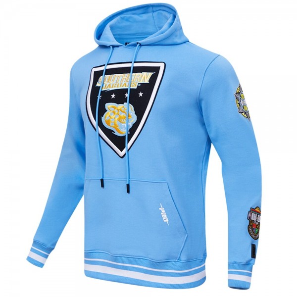Толстовка Southern University Jaguars Pro Standard Unisex 2023 NBA All-Star Game x HBCU Classic Chenille - Light Blue