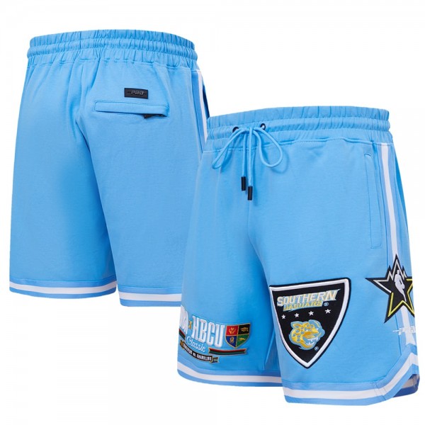 Шорты Southern University Jaguars Pro Standard Unisex 2023 NBA All-Star Game x HBCU Classic Chenille - Light Blue
