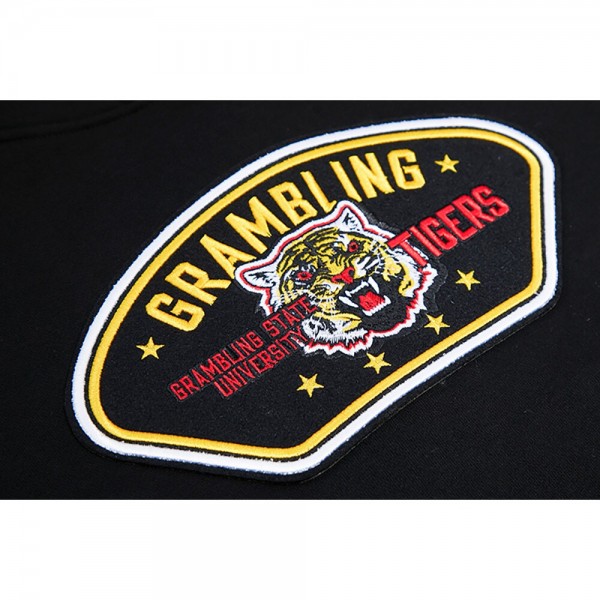 Толстовка Grambling Tigers Pro Standard Womens 2023 NBA All-Star Game x HBCU Classic Chenille Crop - Black