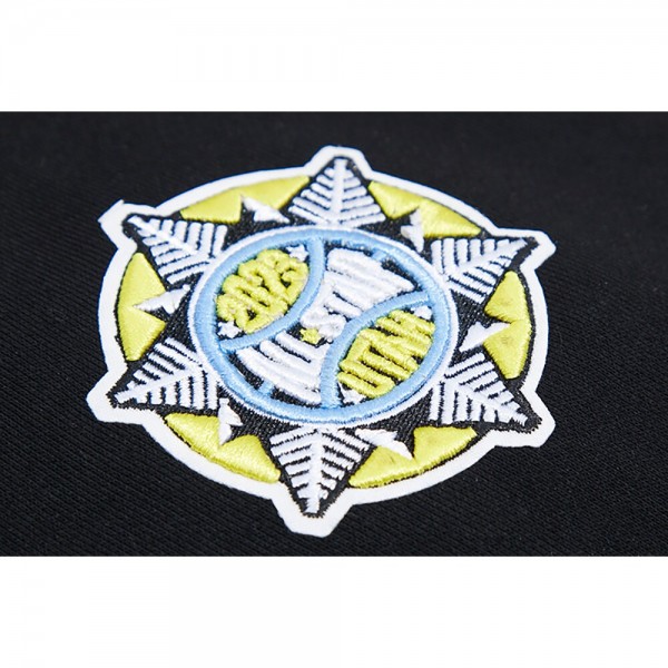 Толстовка Grambling Tigers Pro Standard Womens 2023 NBA All-Star Game x HBCU Classic Chenille Crop - Black
