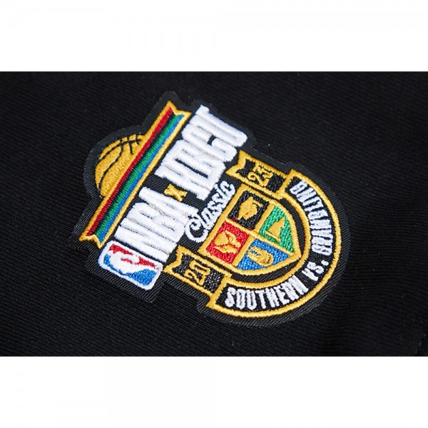 Толстовка Grambling Tigers Pro Standard Womens 2023 NBA All-Star Game x HBCU Classic Chenille Crop - Black