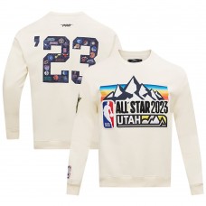 Кофта Pro Standard Unisex 2023 NBA All-Star Game Chenille Fleece - Cream