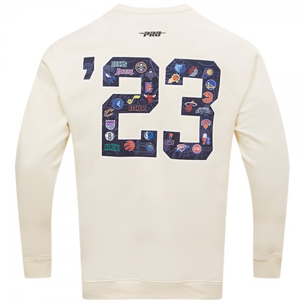 Кофта Pro Standard Unisex 2023 NBA All-Star Game Chenille Fleece - Cream