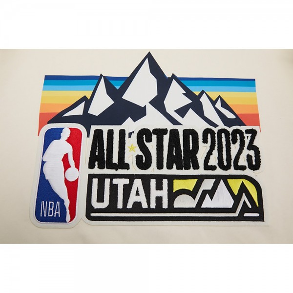 Кофта Pro Standard Unisex 2023 NBA All-Star Game Chenille Fleece - Cream