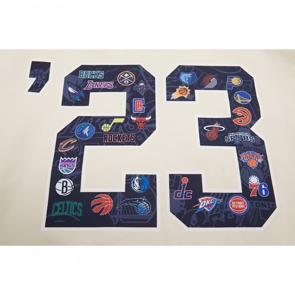 Кофта Pro Standard Unisex 2023 NBA All-Star Game Chenille Fleece - Cream