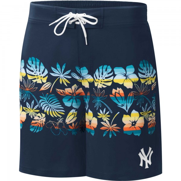 Шорты New York Yankees G-III Sports by Carl Banks Navy Breeze Volley Swim