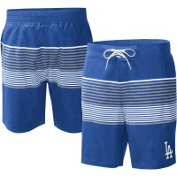 Los Angeles Dodgers G-III Sports by Carl Banks Royal Coastline Volley Swim Shorts