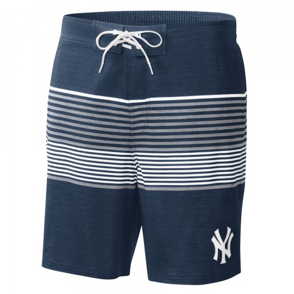Шорты New York Yankees G-III Sports by Carl Banks Navy Coastline Volley Swim