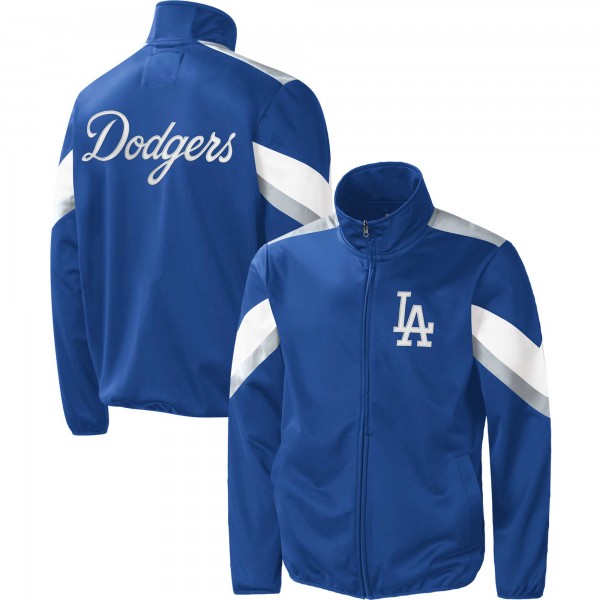 Кофта на молнии Los Angeles Dodgers G-III Sports by Carl Banks Earned Run - Royal