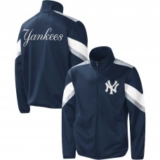 Кофта на молнии New York Yankees G-III Sports by Carl Banks Earned Run - Navy