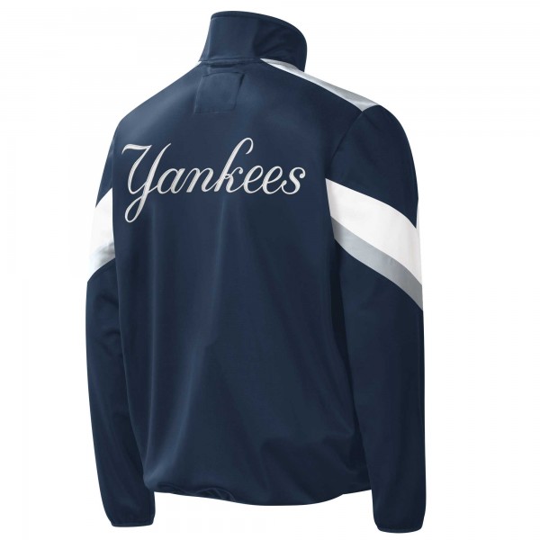 New York Yankees G-III Sports by Carl Banks Navy Earned Run Full-Zip Jacket