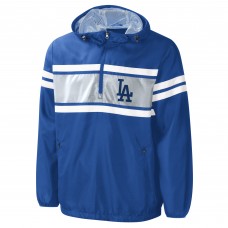 Ветровка на короткой молнии Los Angeles Dodgers G-III Sports by Carl Banks Game Score - Royal