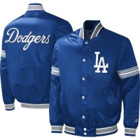Куртка на кнопках Los Angeles Dodgers Starter Midfield Satin Varsity - Royal