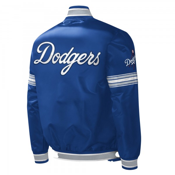 Куртка на кнопках Los Angeles Dodgers Starter Midfield Satin Varsity - Royal