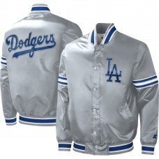 Куртка на кнопках Los Angeles Dodgers Starter Slider Satin Varsity - Gray