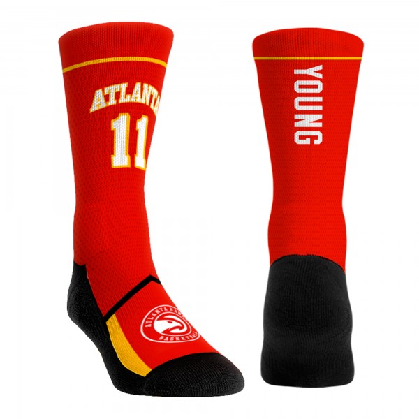 Три пары носков Trae Young Atlanta Hawks Rock Em Unisex
