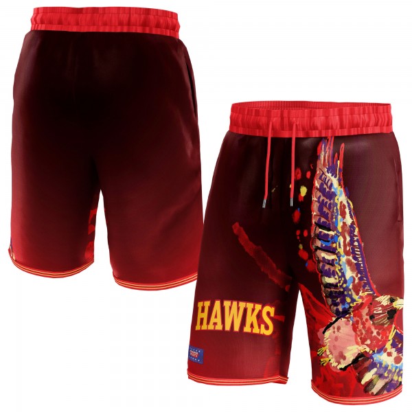 Шорты Atlanta Hawks NBA & KidSuper Studios Unisex Hometown - Red