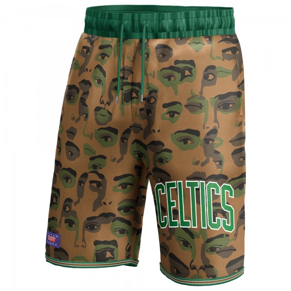 Шорты Boston Celtics NBA & KidSuper Studios Unisex Hometown - Brown