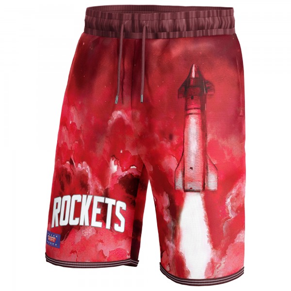 Шорты Houston Rockets NBA & KidSuper Studios Unisex Hometown - Red
