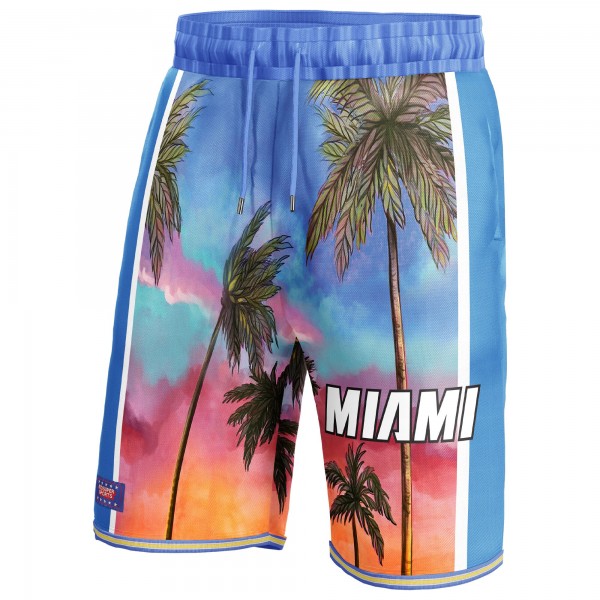 Шорты Miami Heat NBA & KidSuper Studios Unisex Hometown - Blue