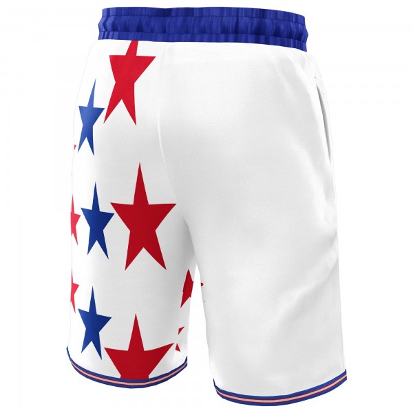 Шорты Philadelphia 76ers NBA & KidSuper Studios Unisex Hometown - White