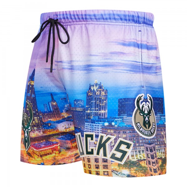 Шорты Milwaukee Bucks Pro Standard Cityscape
