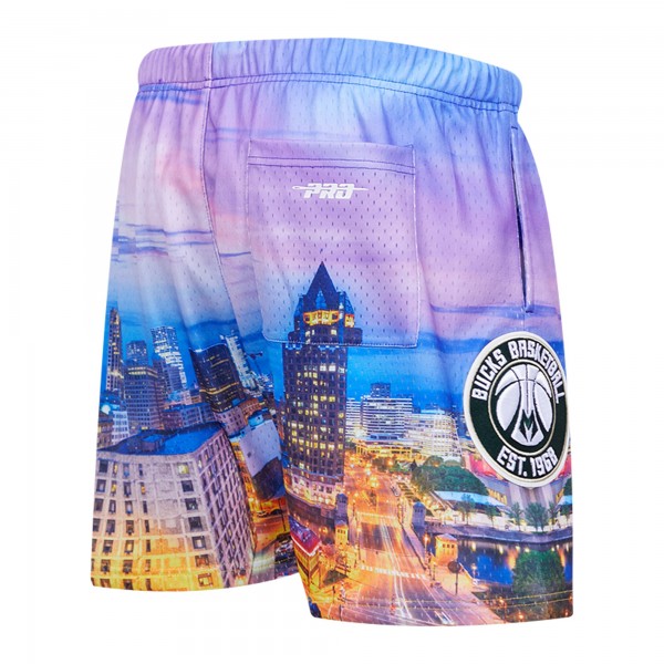 Шорты Milwaukee Bucks Pro Standard Cityscape