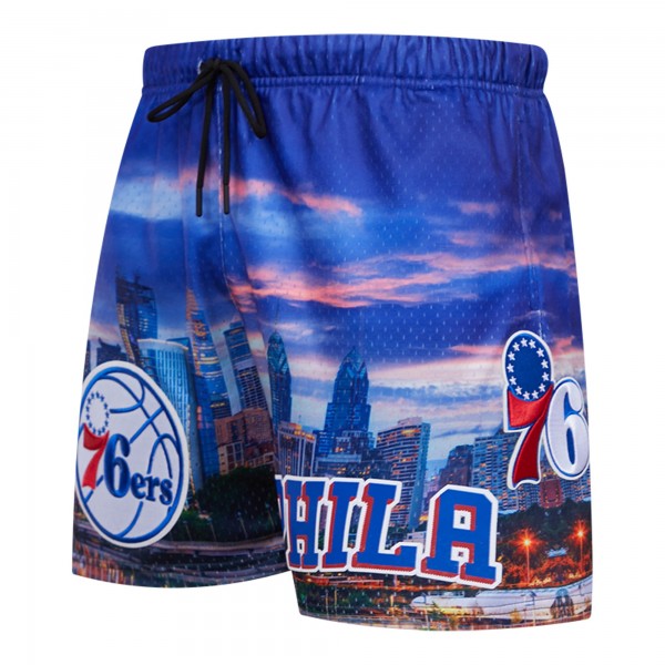 Шорты Philadelphia 76ers Pro Standard Cityscape