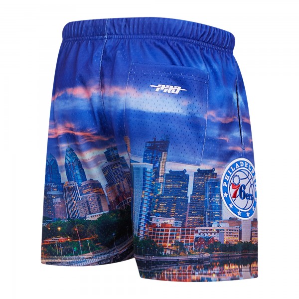 Шорты Philadelphia 76ers Pro Standard Cityscape